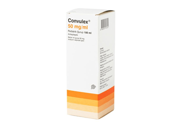 CONVULEX 50 MG/ML PEDIYATRIK SURUP